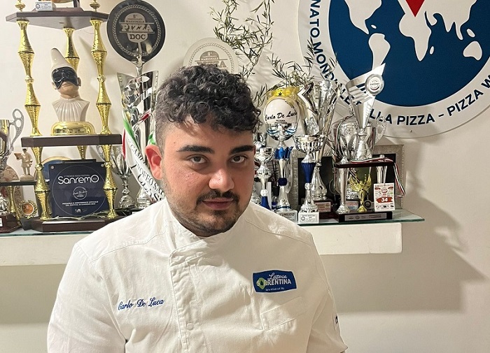 Carlo De Luca vince nella categoria Pizza a due al Campionato Mondiale Pizza DOC 2023